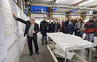 Ausstellung der Entwicklungspläne (Foto: Rothe)