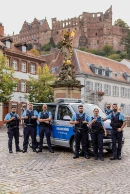 Die Einsatzkräfte des Kommunalen Ordnungsdienstes auf dem Kornmarkt (Bild: Tobias Dittmer) Die Einsatzkräfte des Kommunalen Ordnungsdienstes auf dem Kornmarkt (Bild: Tobias Dittmer)