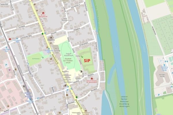 „Sport im Park“ – Neckarhammpark. (Foto: OpenStreetMap) Neckarhammpark