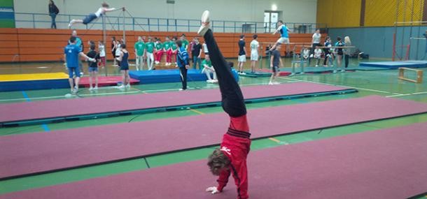 Schulsport (Foto: Stadt Heidelberg) Schulsportturnen