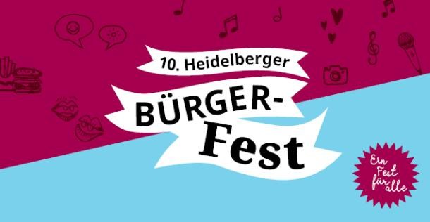 Grafik mit Text 10. Heidelberger Bürgerfest Grafik mit Text 10. Heidelberger Bürgerfest
