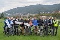 Radweg Bergstraße. (Foto: Rothe) Radweg Bergstraße. (Foto: Rothe)