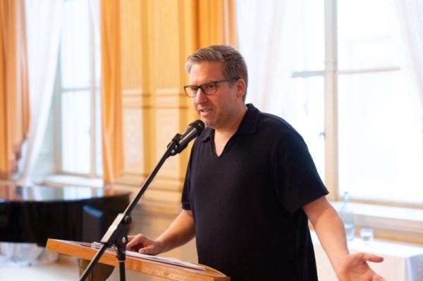 Brentano-Preis 2025: Laudator Jan Wiele (Foto: Gös)