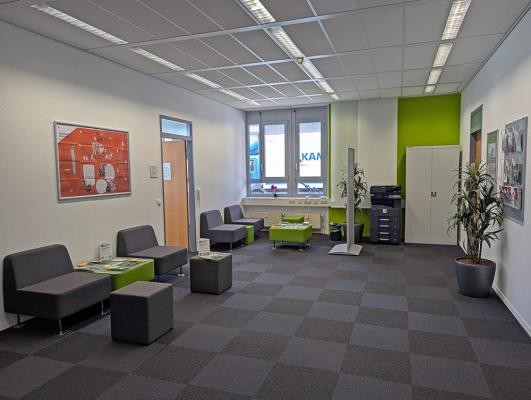 Räumlichkeiten der Jugendberufsagenturen Heidelberg und Rhein-Neckar-Kreis. (Foto: Stadt Heidelberg) Räumlichkeiten der Jugendberufsagenturen Heidelberg und Rhein-Neckar-Kreis