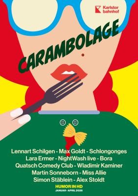 Veranstaltungsplakate Carambolage 2026 Veranstaltungsplakat Carambolage 2026