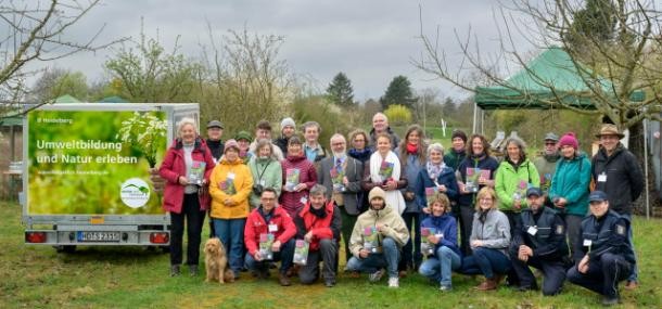 Programmeröffnung 2025 (Foto: Rothe) Akteure von Natürlich Heidelberg bei der Programmeröffnung 2025