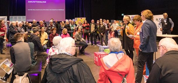 Bürgerinnen und Bürger bei einer Veranstaltung zum STEK2035 (Foto: Arndt) Bürgerinnen und Bürger bei einer Veranstaltung zum STEK2035