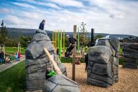 "alla hopp!"-Anlage: Spaß am Kletterfels (Foto: Dittmer) "alla hopp!"-Anlage: Spaß am Kletterfels (Foto: Dittmer)