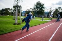 "alla hopp"-Anlage: Junge auf Tartanbahn (Foto: Dittmer) "alla hopp"-Anlage: Junge auf Tartanbahn (Foto: Dittmer)
