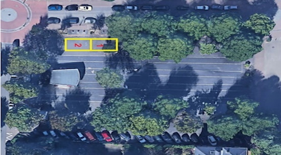 Wilhelmsplatz von oben