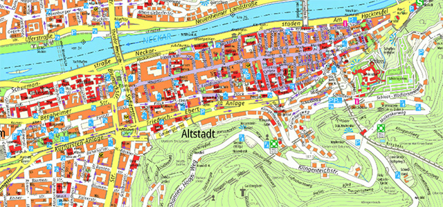 Ausschnitt aus dem Geoportal