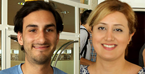 Axel Leporowski und Azadeh Paykari, Teilnehmer am Kursangebot (Foto: Stadt HD) Axel Leporowski und Azadeh Paykari, Teilnehmer am Kursangebot (Foto: Stadt HD)