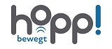 Logo "hopp! bewegt"