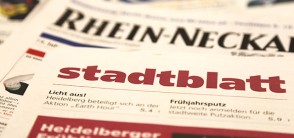  Titelseiten Stadtblatt und Rhein-Neckar-Zeitung